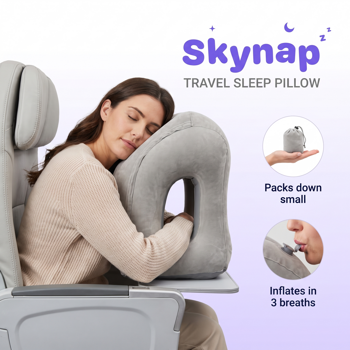 Traveldoze Travel Pillow